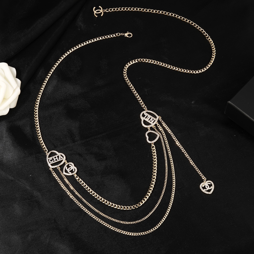 CCW035 CC Heart Waist chain - ccjewelryacc