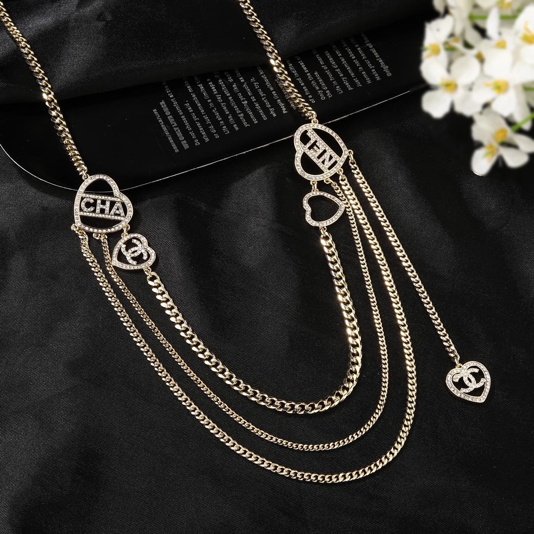 CCW035 CC Heart Waist chain - ccjewelryacc