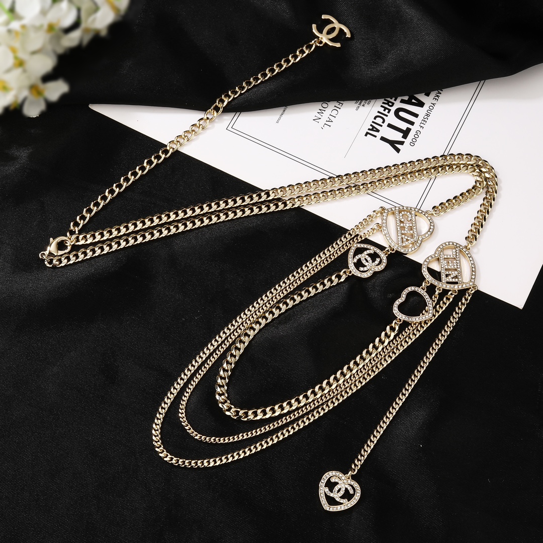 CCW035 CC Heart Waist chain - ccjewelryacc