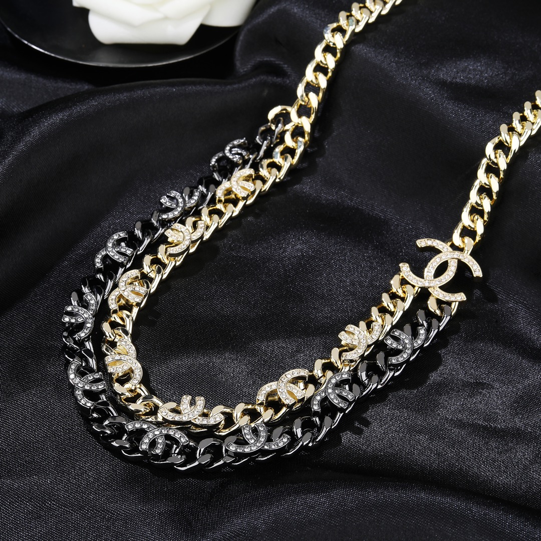 CCW059 CC metal cc logo waist chain bely - ccjewelryacc