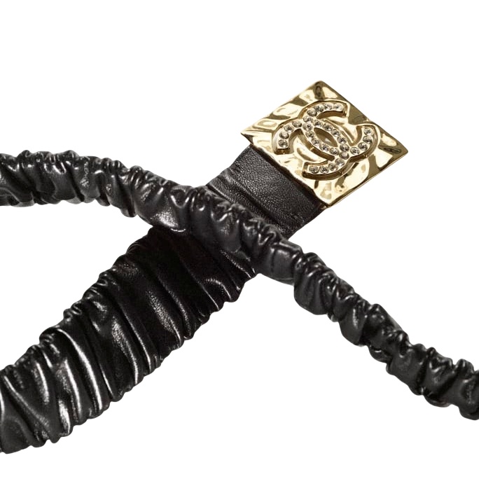 CCW118 Black Leather cc belt - ccjewelryacc