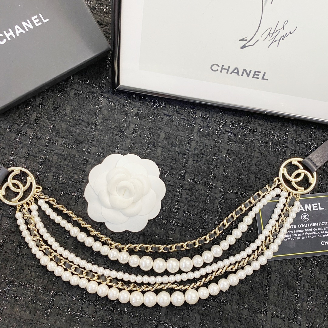 CCW143 CC belt with chain - ccjewelryacc