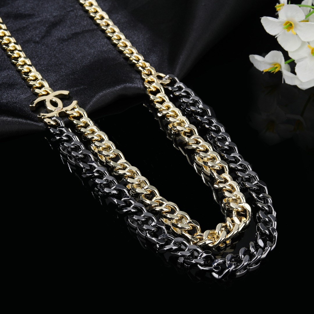 CCW059 CC metal cc logo waist chain bely - ccjewelryacc