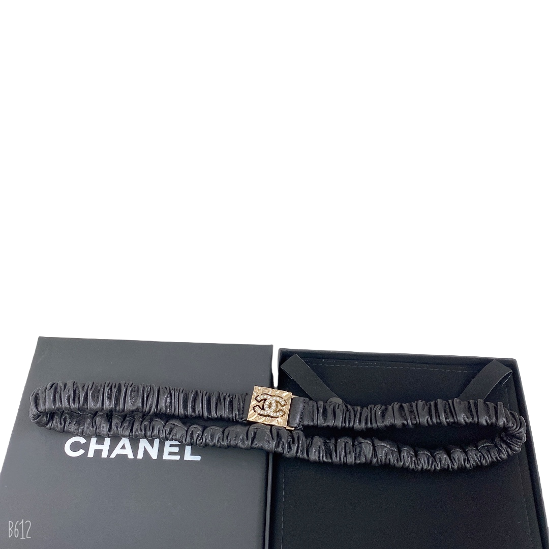 CCW118 Black Leather cc belt - ccjewelryacc