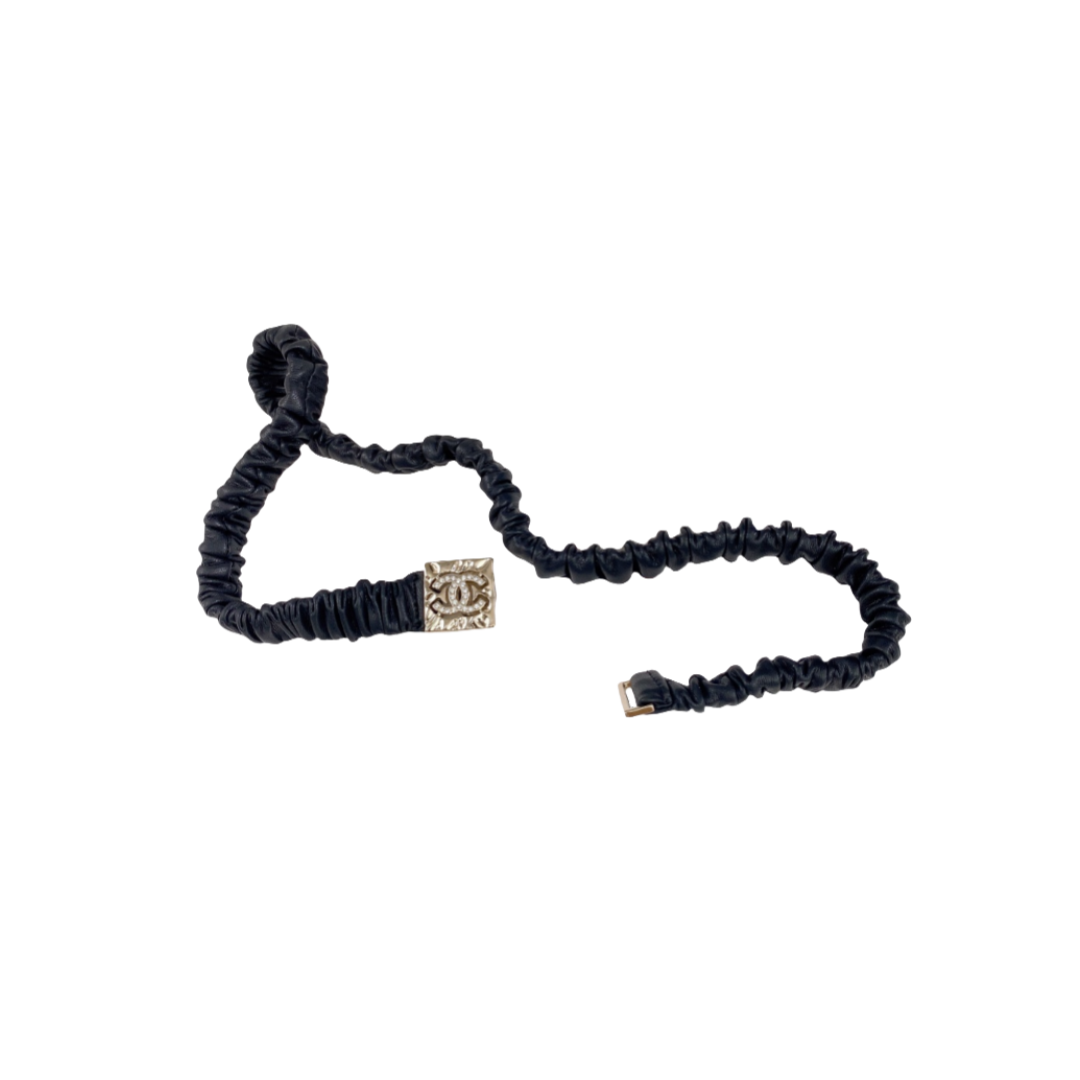 CCW118 Black Leather cc belt - ccjewelryacc