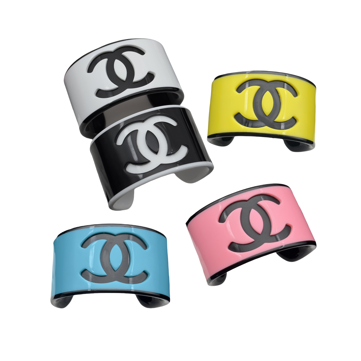 CCS001 CC acrylic bangle bracelet - ccjewelryacc