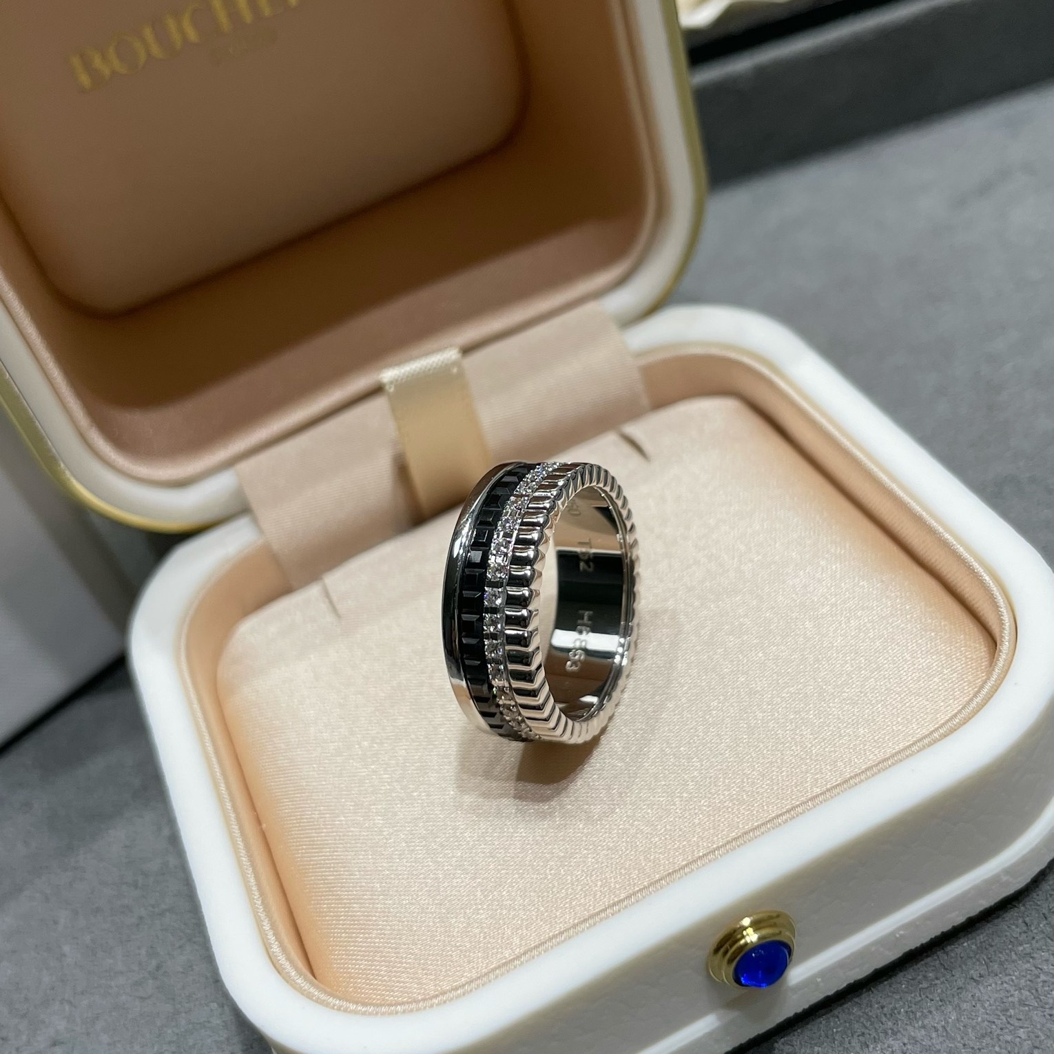 BCRV001 V-Gold BOUCHEREN Quatre radiant ring - ccjewelryacc