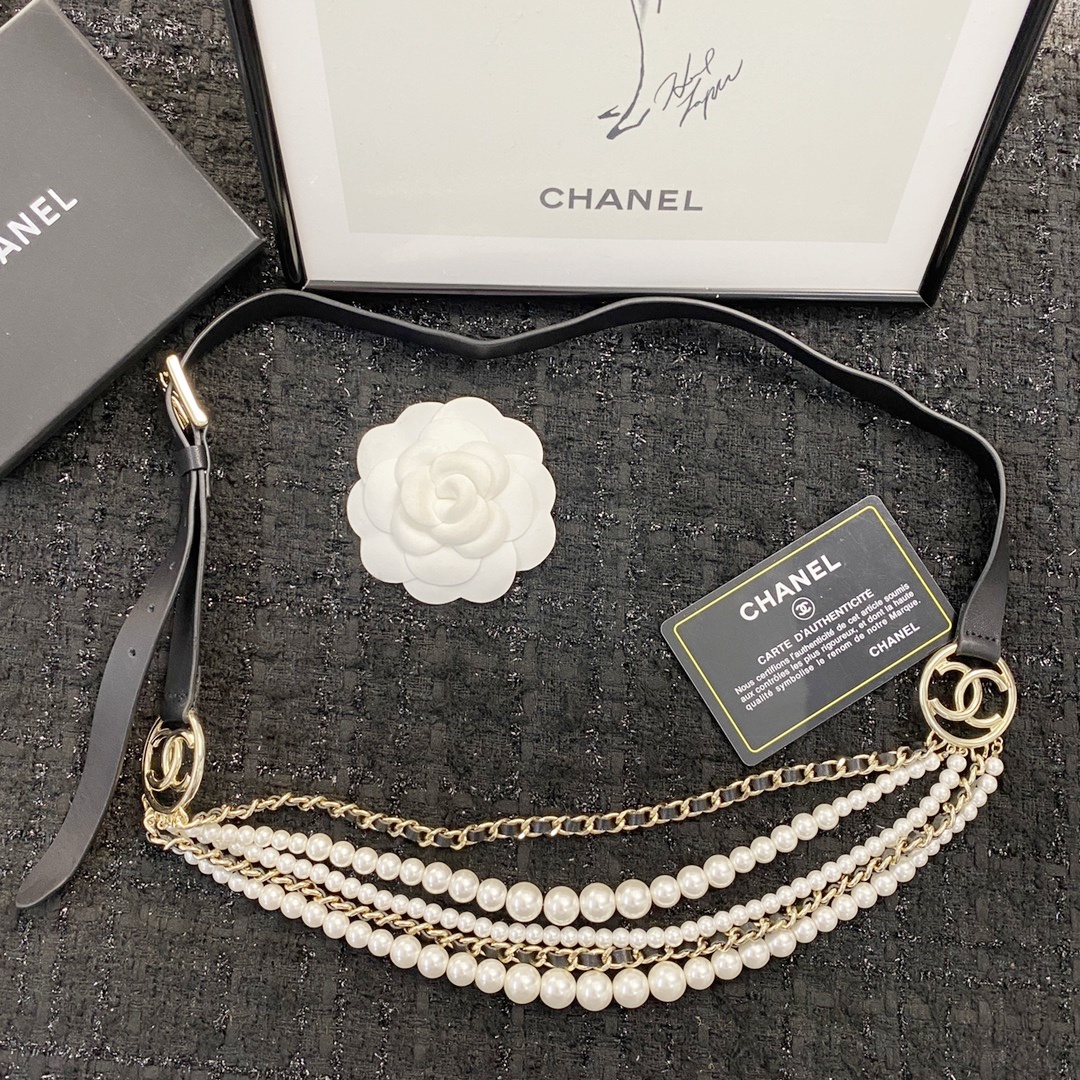 CCW143 CC belt with chain - ccjewelryacc