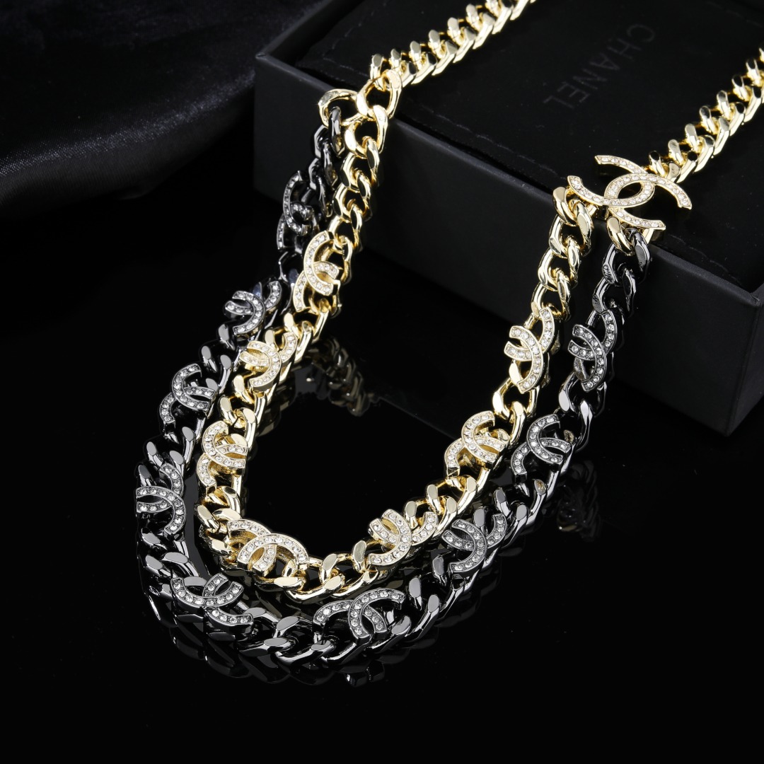 CCW059 CC metal cc logo waist chain bely - ccjewelryacc