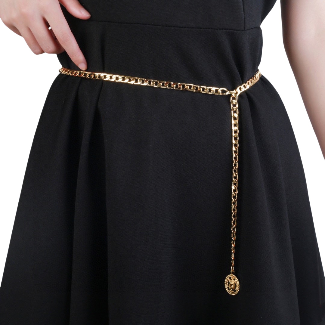CCW140 CC Metal waist chain belt - ccjewelryacc