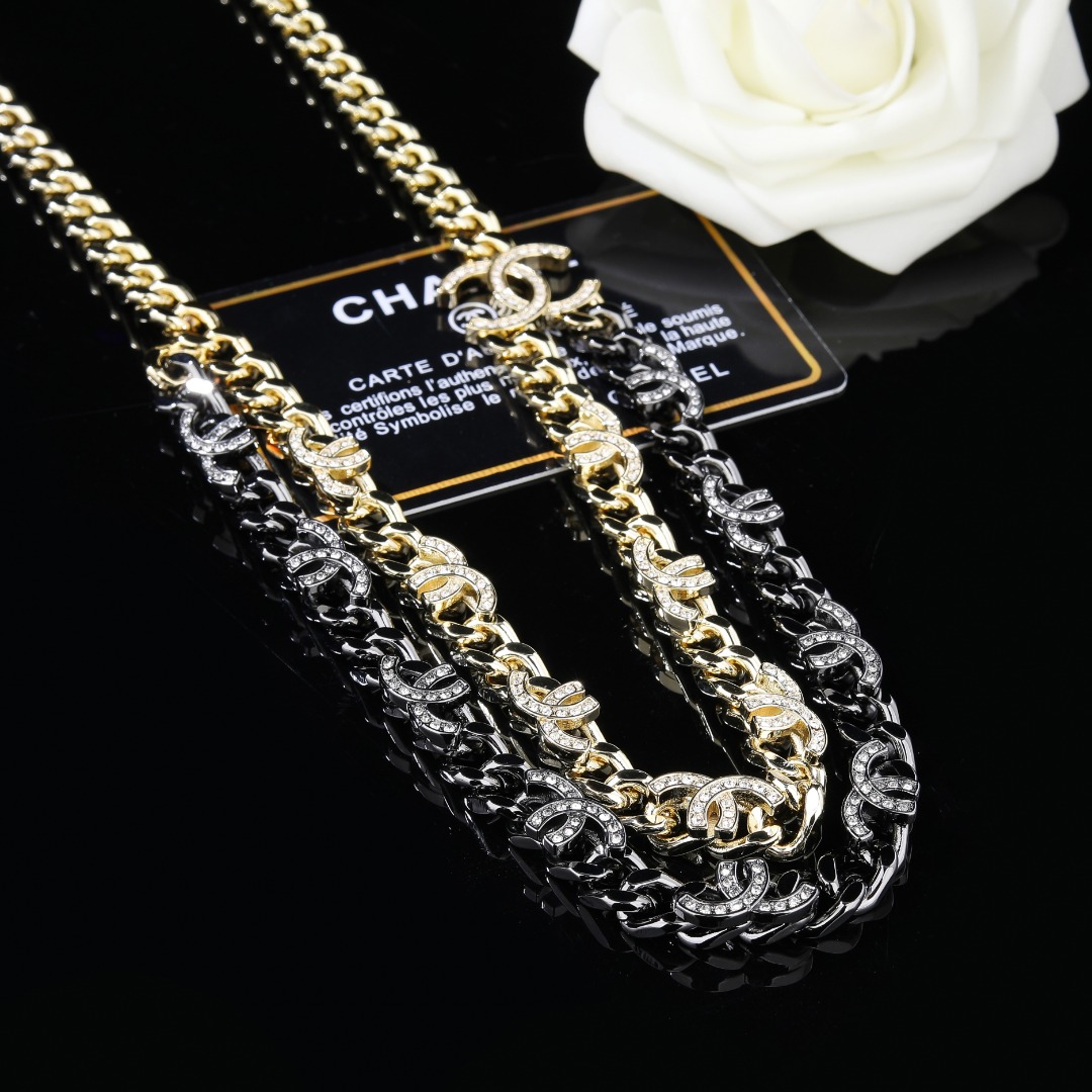 CCW059 CC metal cc logo waist chain bely - ccjewelryacc
