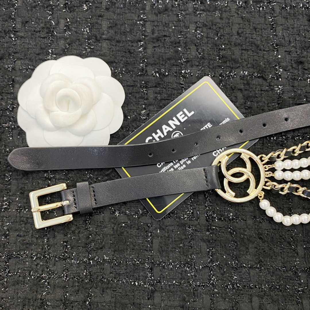 CCW143 CC belt with chain - ccjewelryacc