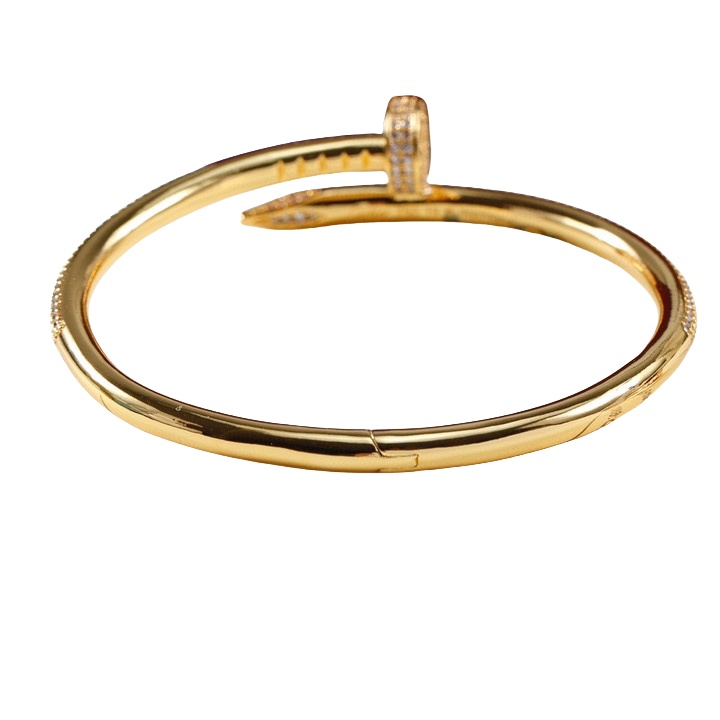 CTS017 Full diamond nail Juste Un Clou bangle bracelet - ccjewelryacc