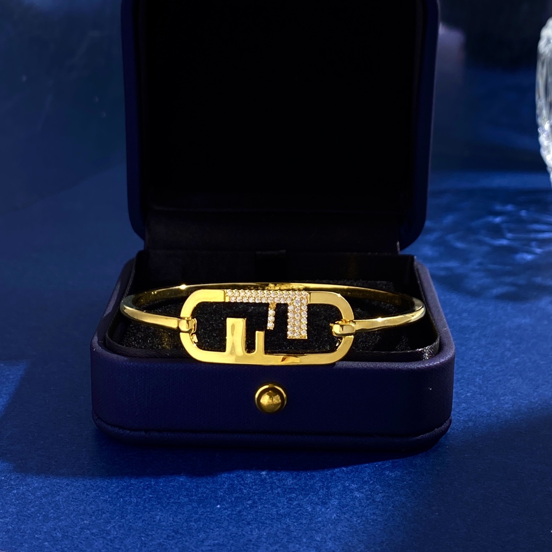 FDS017 F O'Lock bangle Bracelet - ccjewelryacc