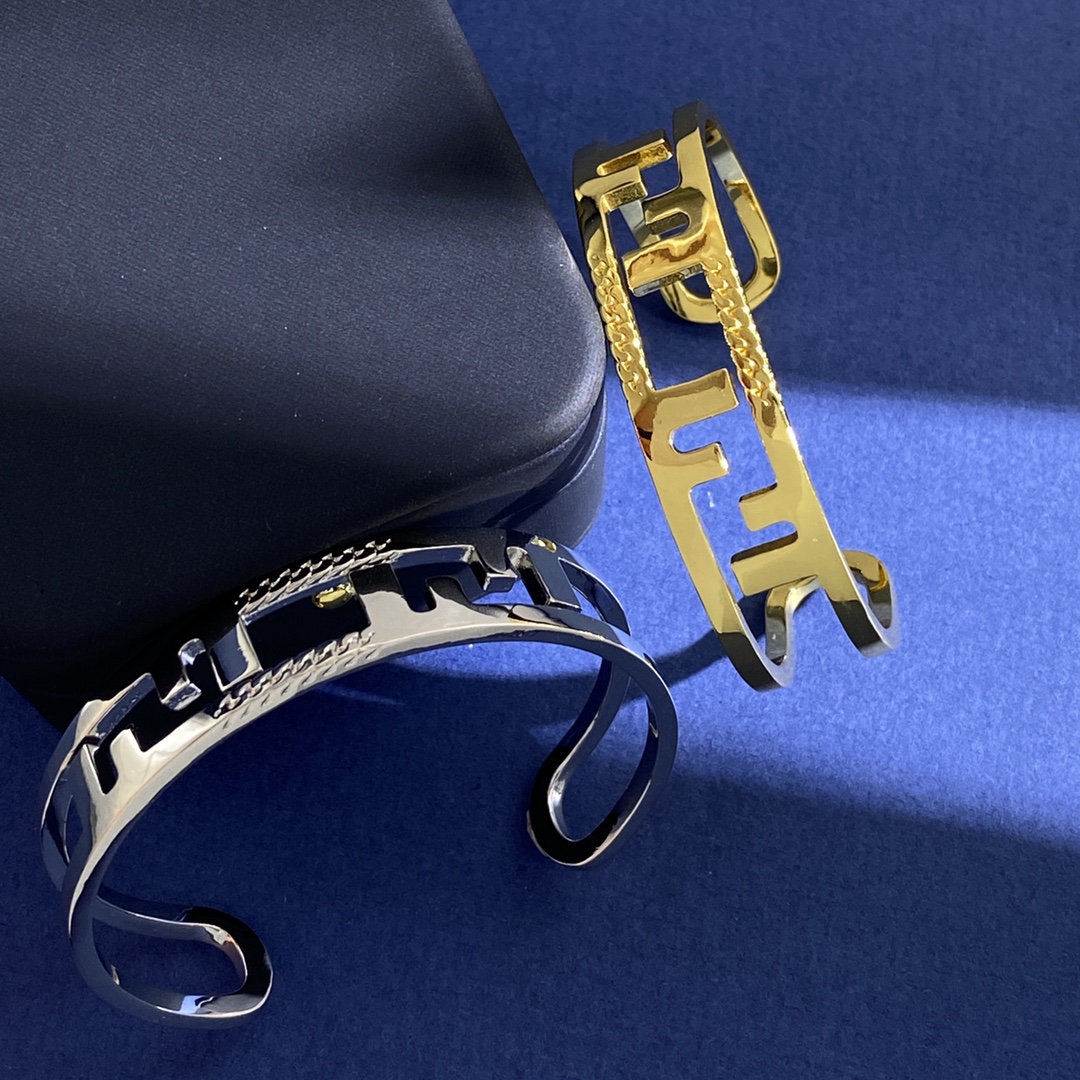 FDS028  F O'LOCK Bangle Bracelet - ccjewelryacc
