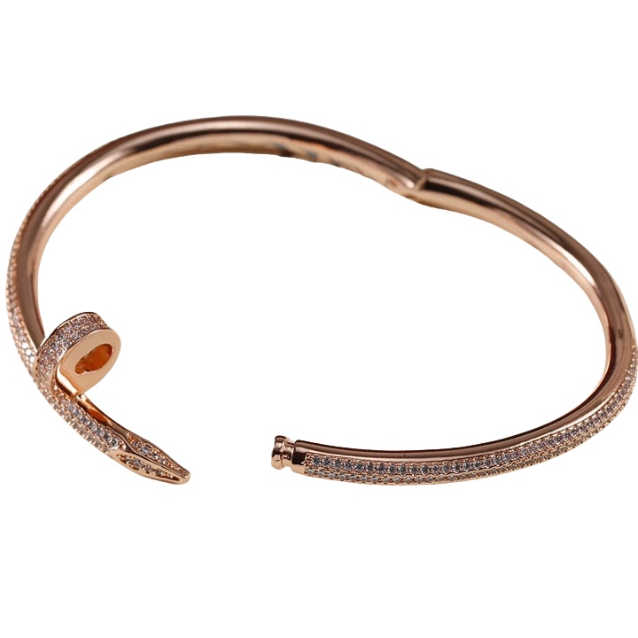 CTS017 Full diamond nail Juste Un Clou bangle bracelet - ccjewelryacc
