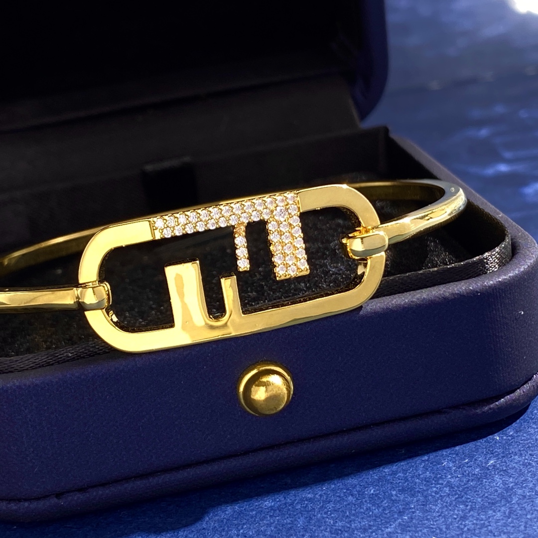 FDS017 F O'Lock bangle Bracelet - ccjewelryacc