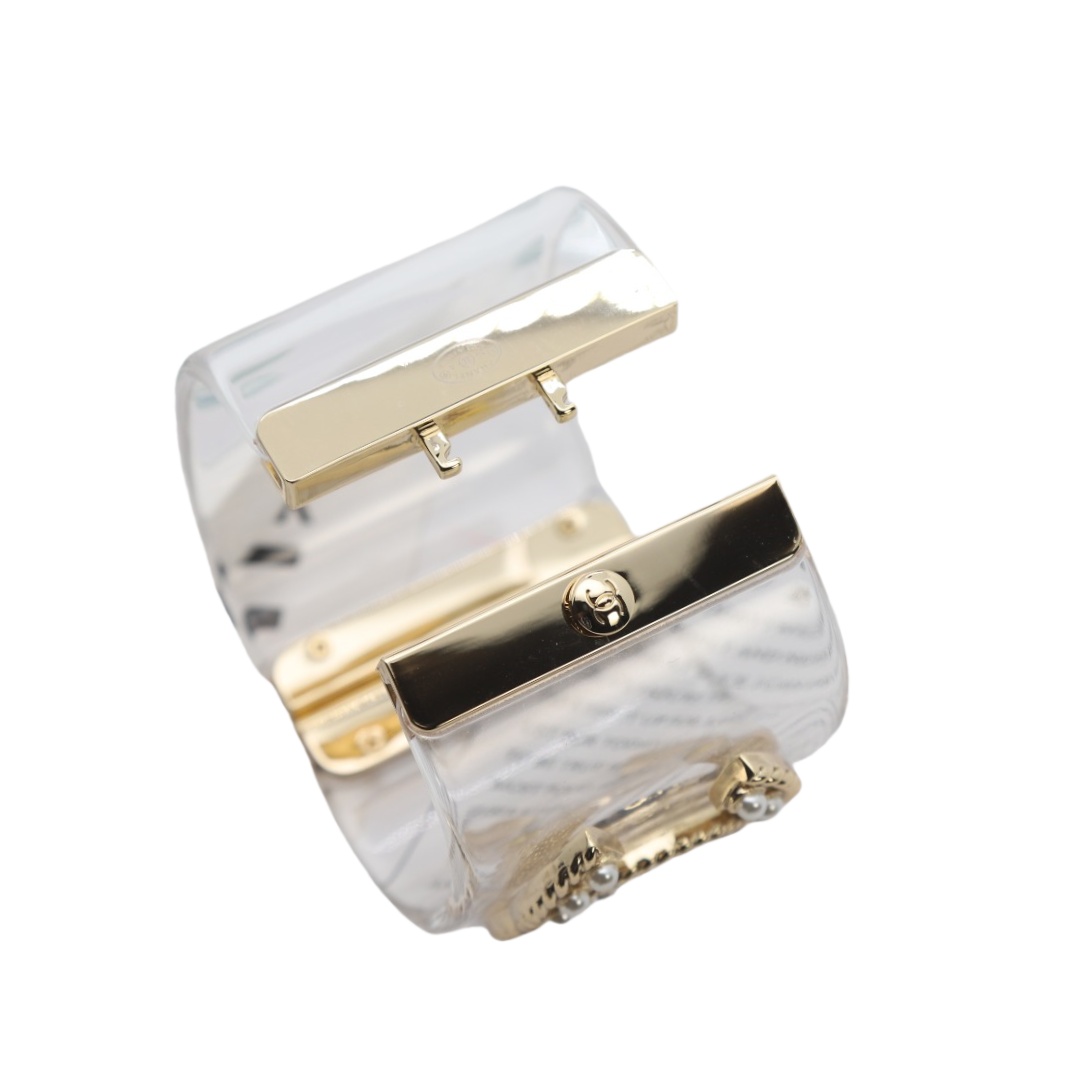 CCS079 CC acrylic cuff bracelet - ccjewelryacc