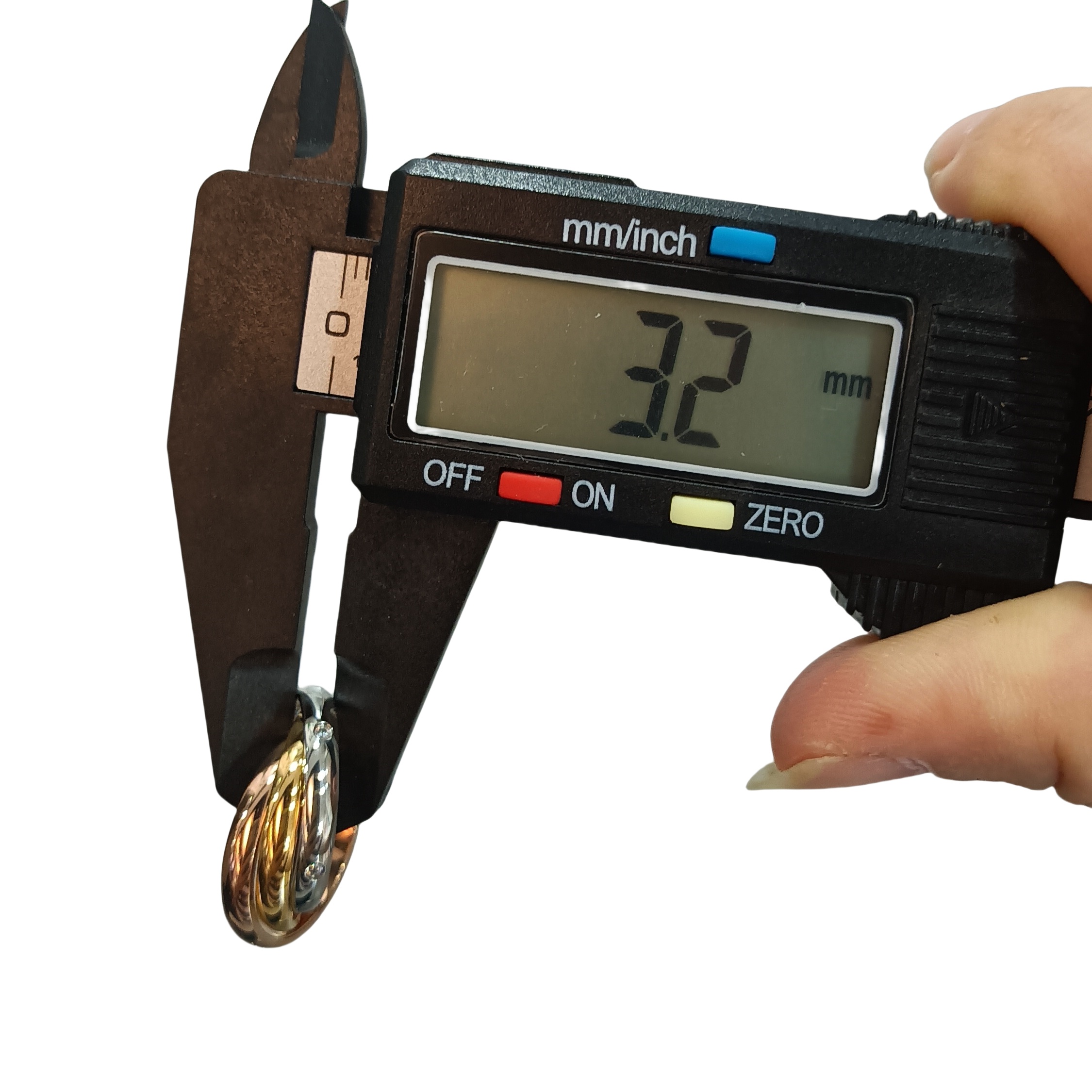 CTR018 5 Diamond TRINITY ring - ccjewelryacc