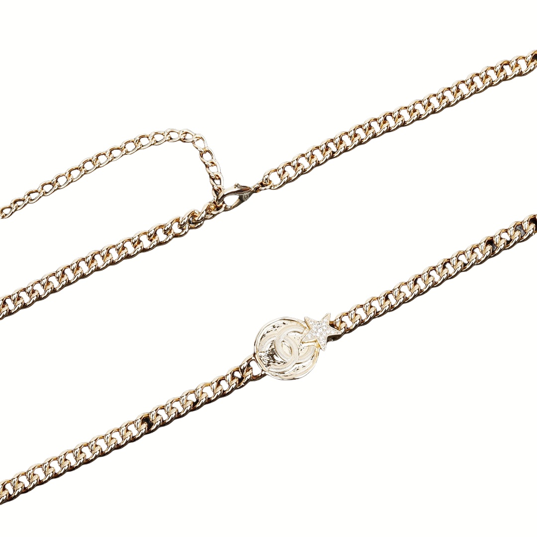 CCW144 Metiers d'art collection star CC waist chain belt - ccjewelryacc