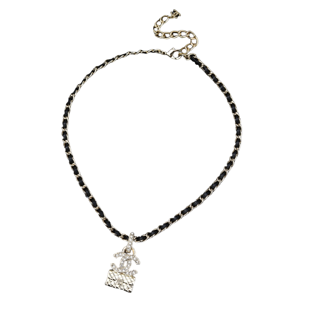 CCN032 CC bag pendant Necklace earrings - ccjewelryacc