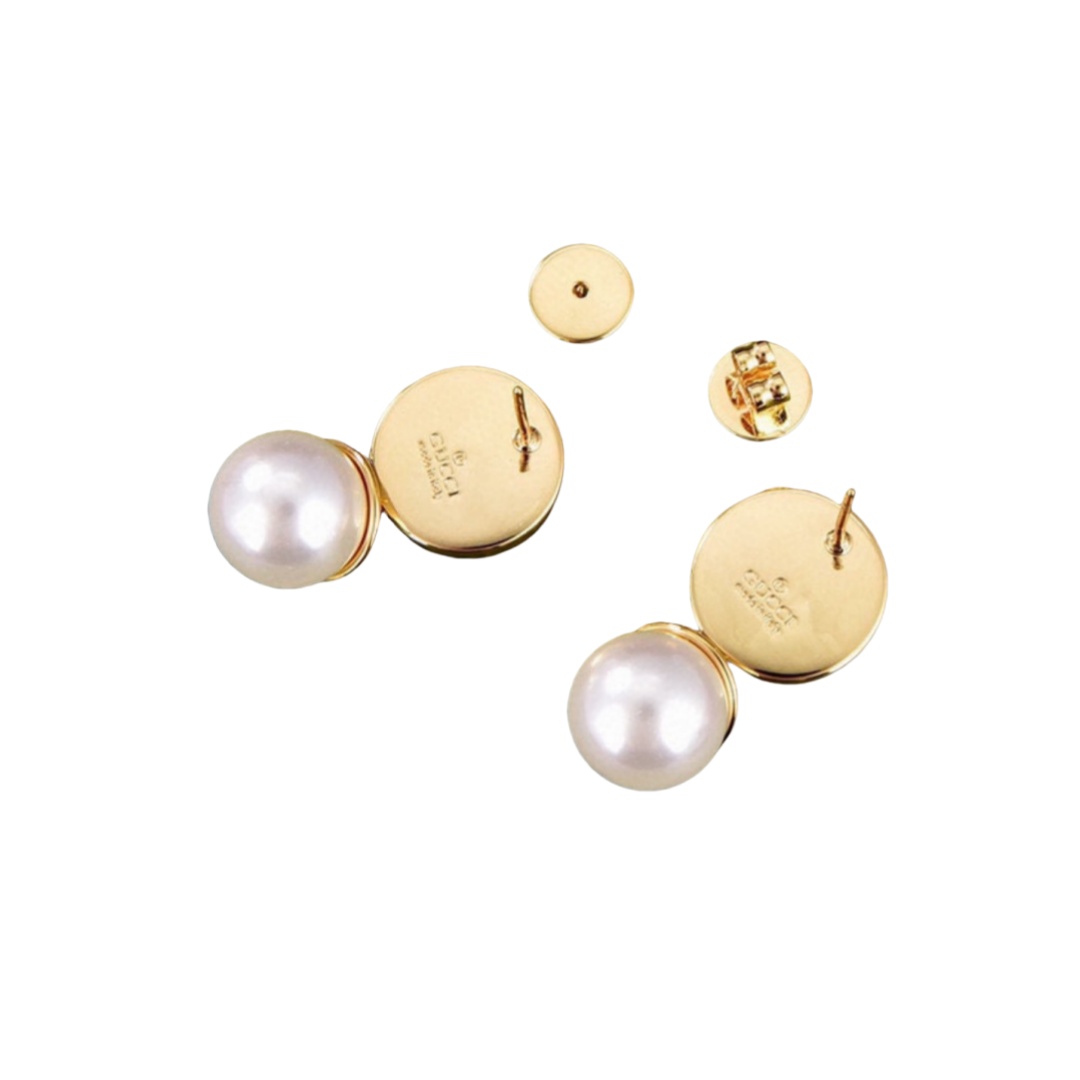 GGN023 GG Pearl blondie pendant necklace - ccjewelryacc