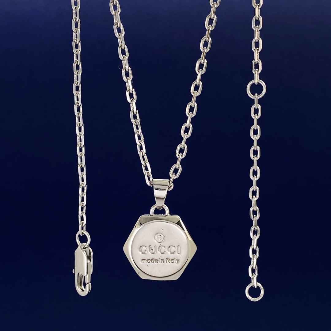 GGN031 GG trademark Pendant necklace - ccjewelryacc