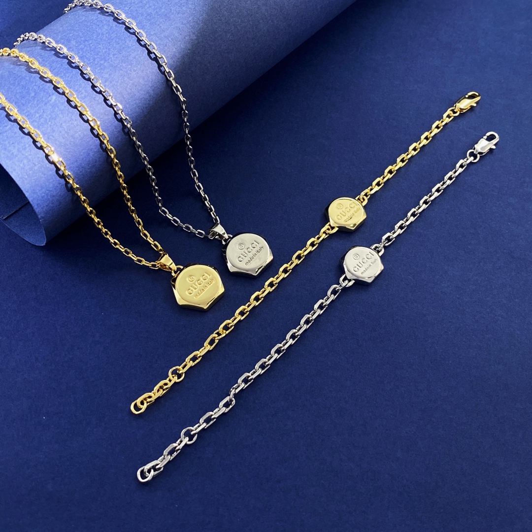 GGN031 GG trademark Pendant necklace - ccjewelryacc