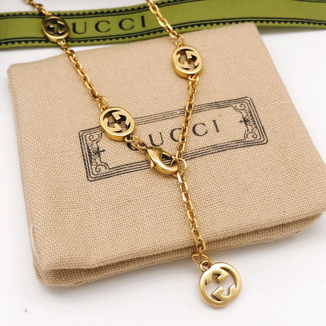 GGN021 GG ice cream cone necklace - ccjewelryacc