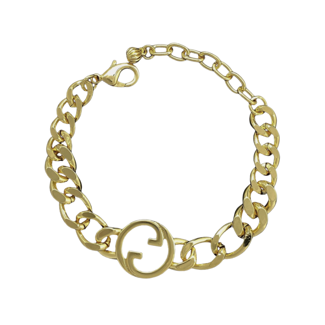 GGS029 Interlocking G Link chain bracelet - ccjewelryacc
