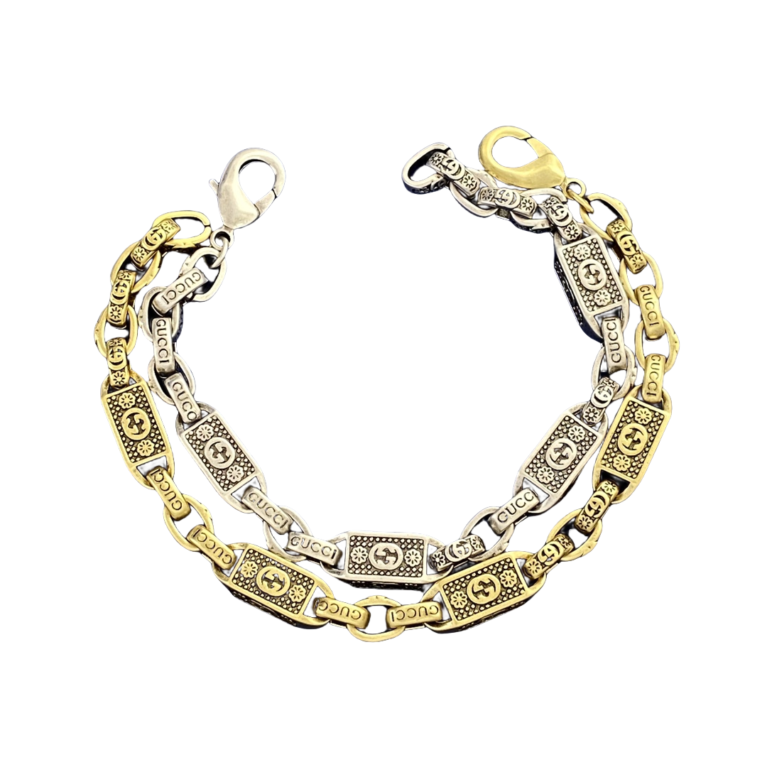 GGS050 GG vintage punk style bracelet for men - ccjewelryacc