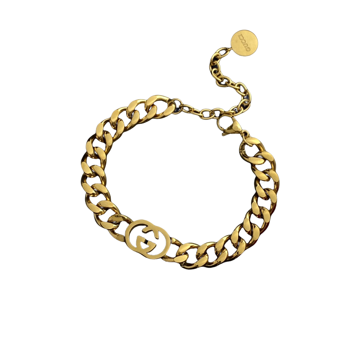 GGN015 GG interlocking g necklace bracelet - ccjewelryacc