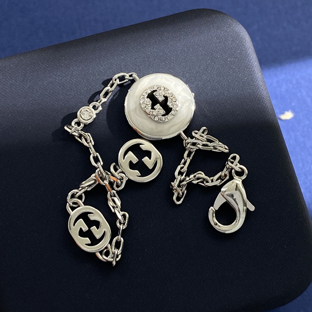 GGS035 Interlocking G mother of pearl bracelet - ccjewelryacc