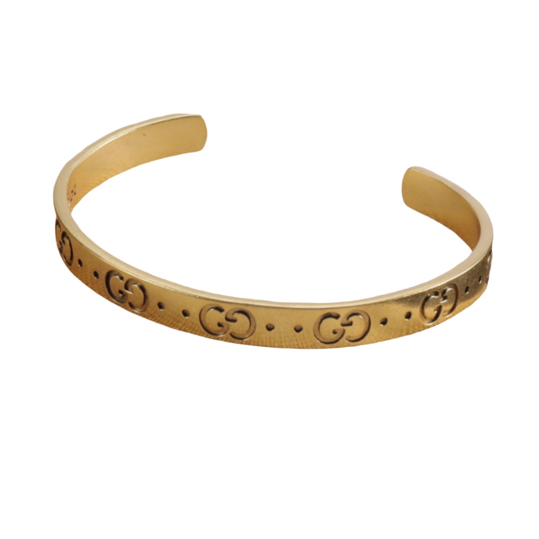 GGS034 Vintage GG logo bangle bracelet - ccjewelryacc