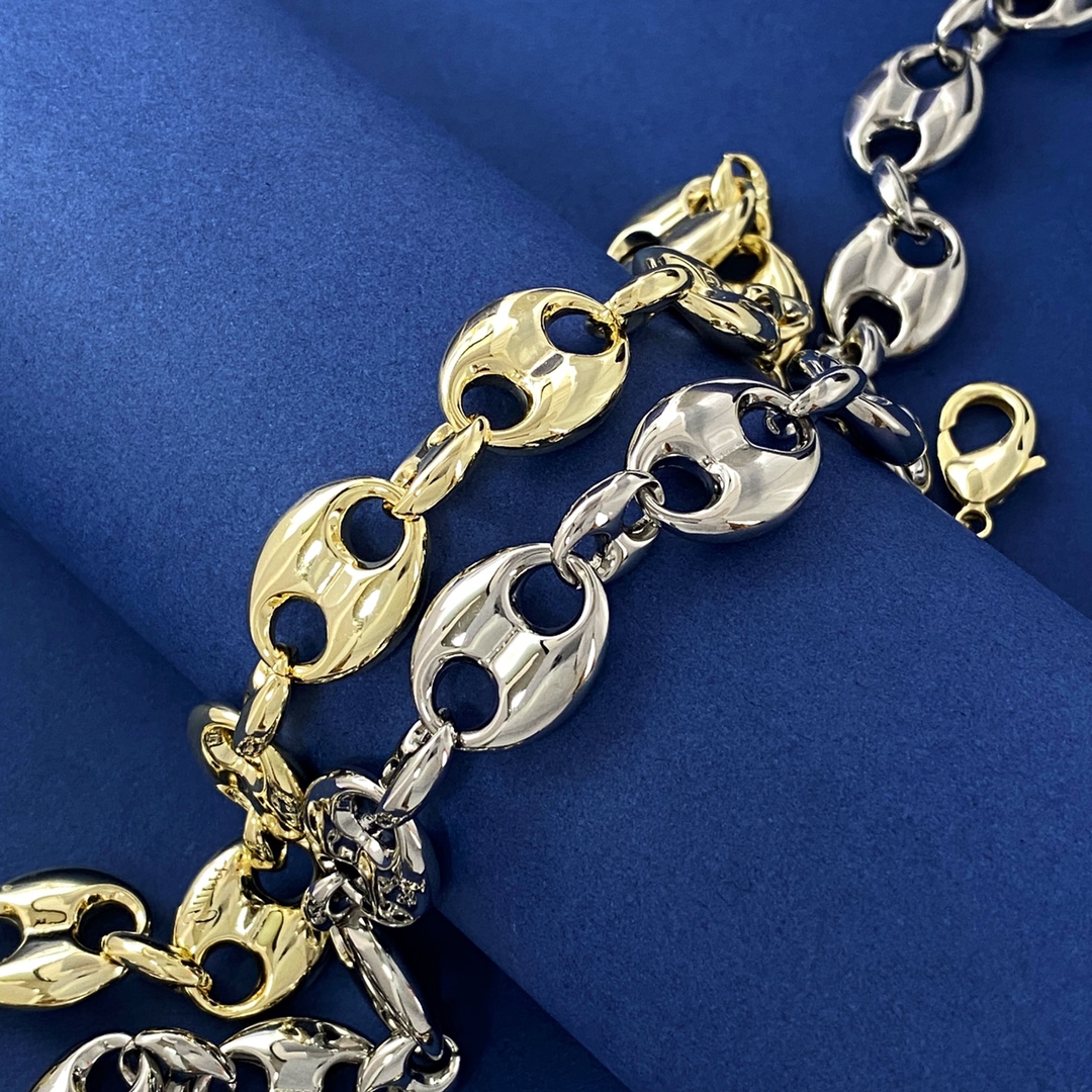 GGN028 GG Pig nose choker necklace - ccjewelryacc