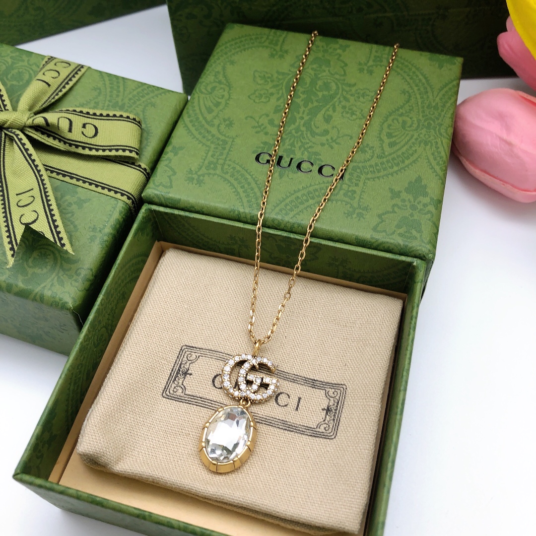 GGN020 GG Pendant necklace - ccjewelryacc