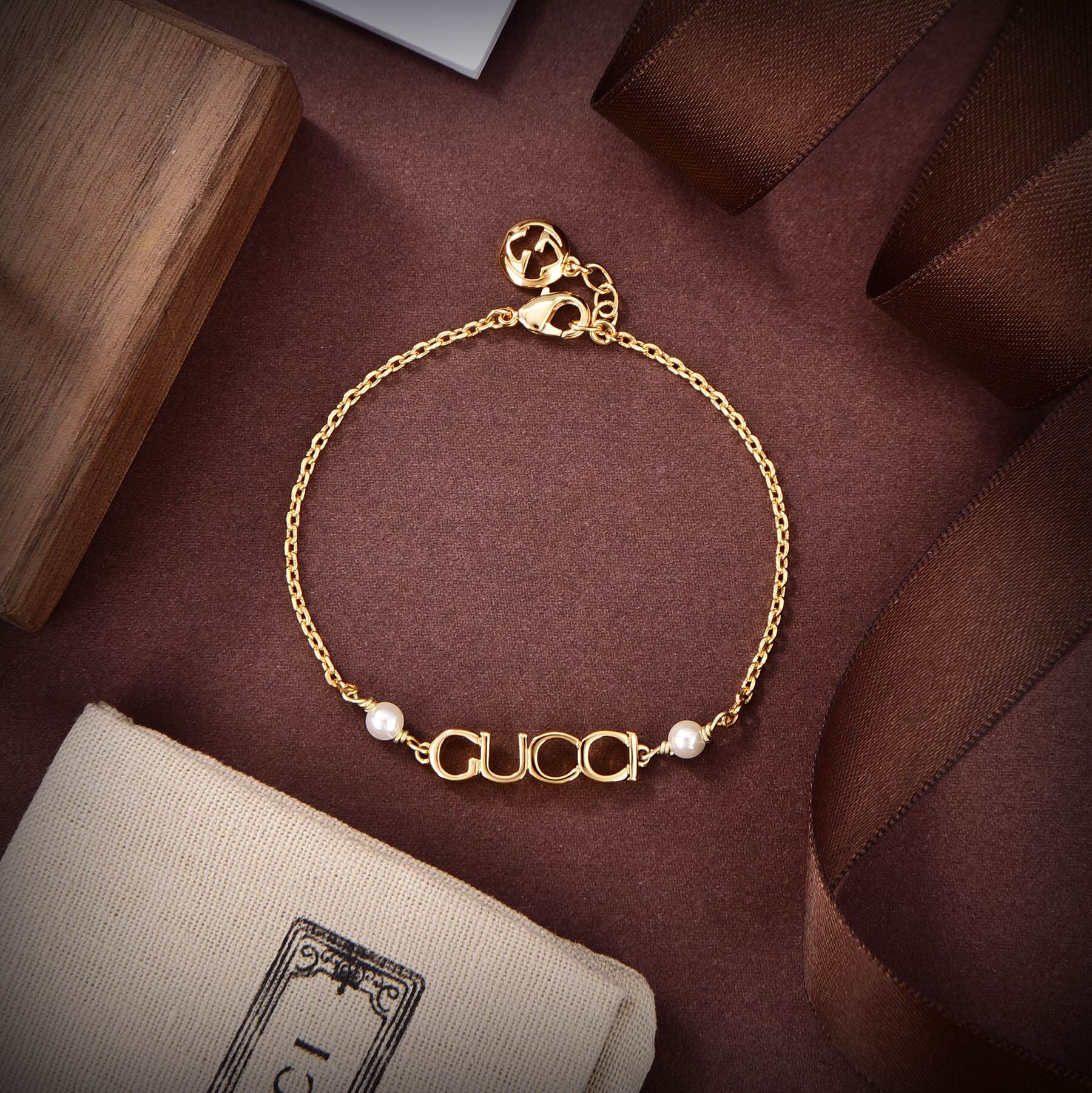 GGS031 G U C C I Letter bracelet - ccjewelryacc