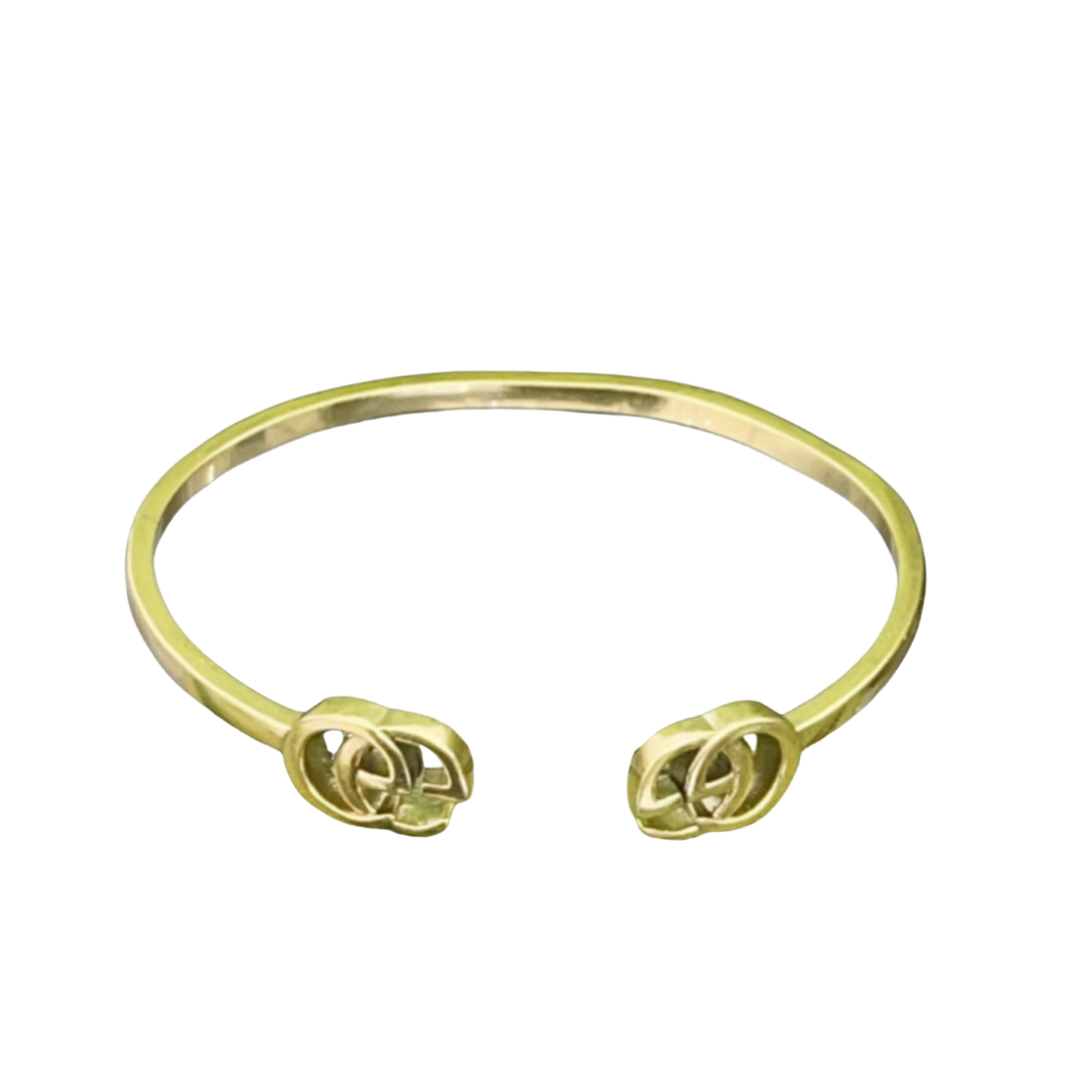 GGS004 GG Logo bangle bracelet - ccjewelryacc