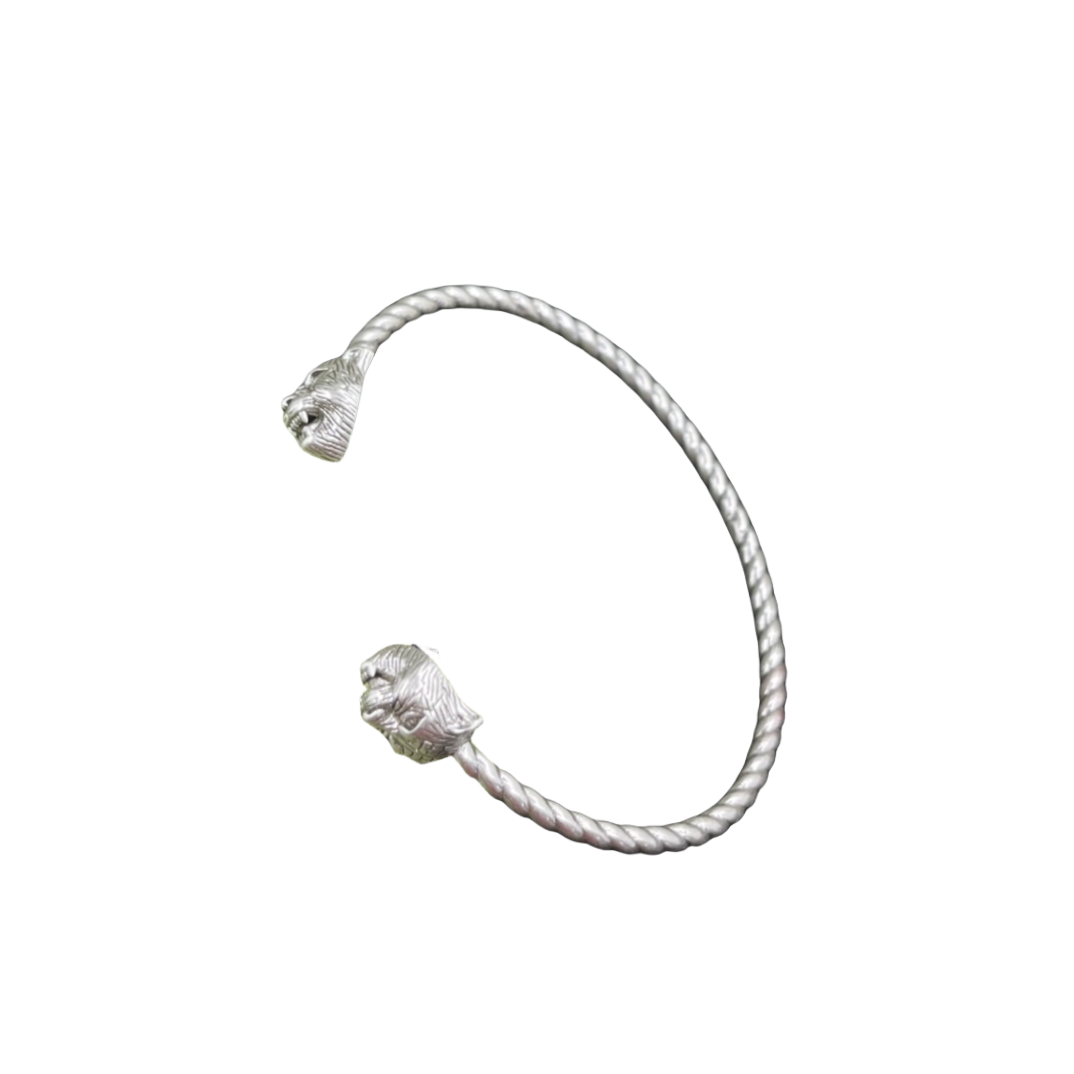 GGS028 GG tiger head bracelet cuff - ccjewelryacc