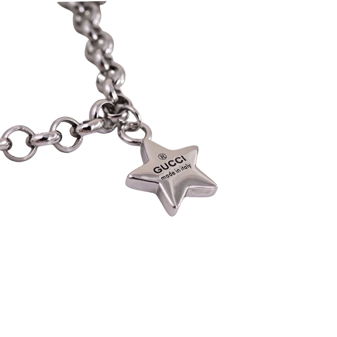 GGN058 GG star heart charms choker necklace and bracelet - ccjewelryacc