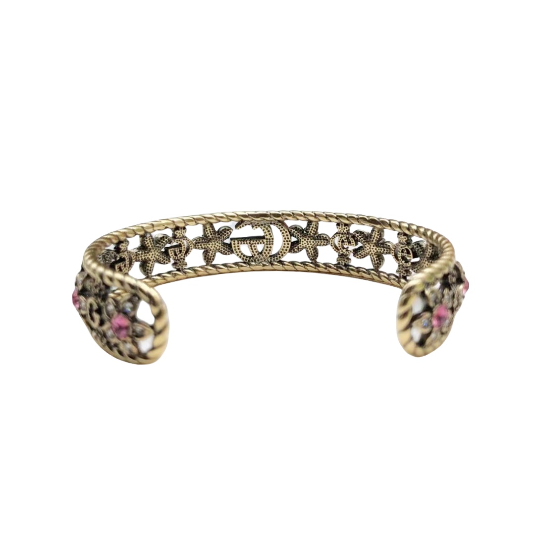 GGS019 Double g flower bracelet - ccjewelryacc