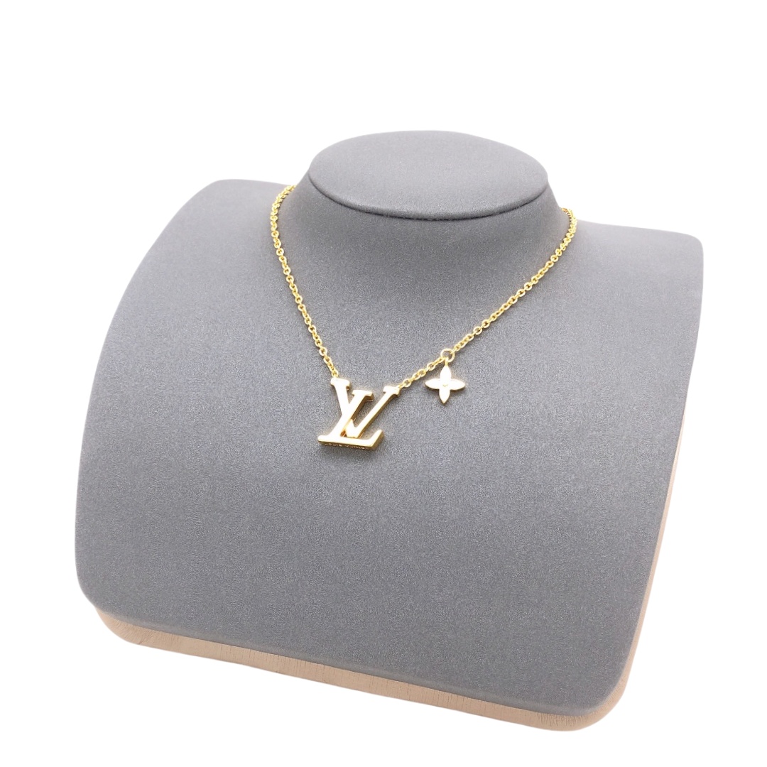 LVN034 VL ICONIC Enamel necklace - ccjewelryacc