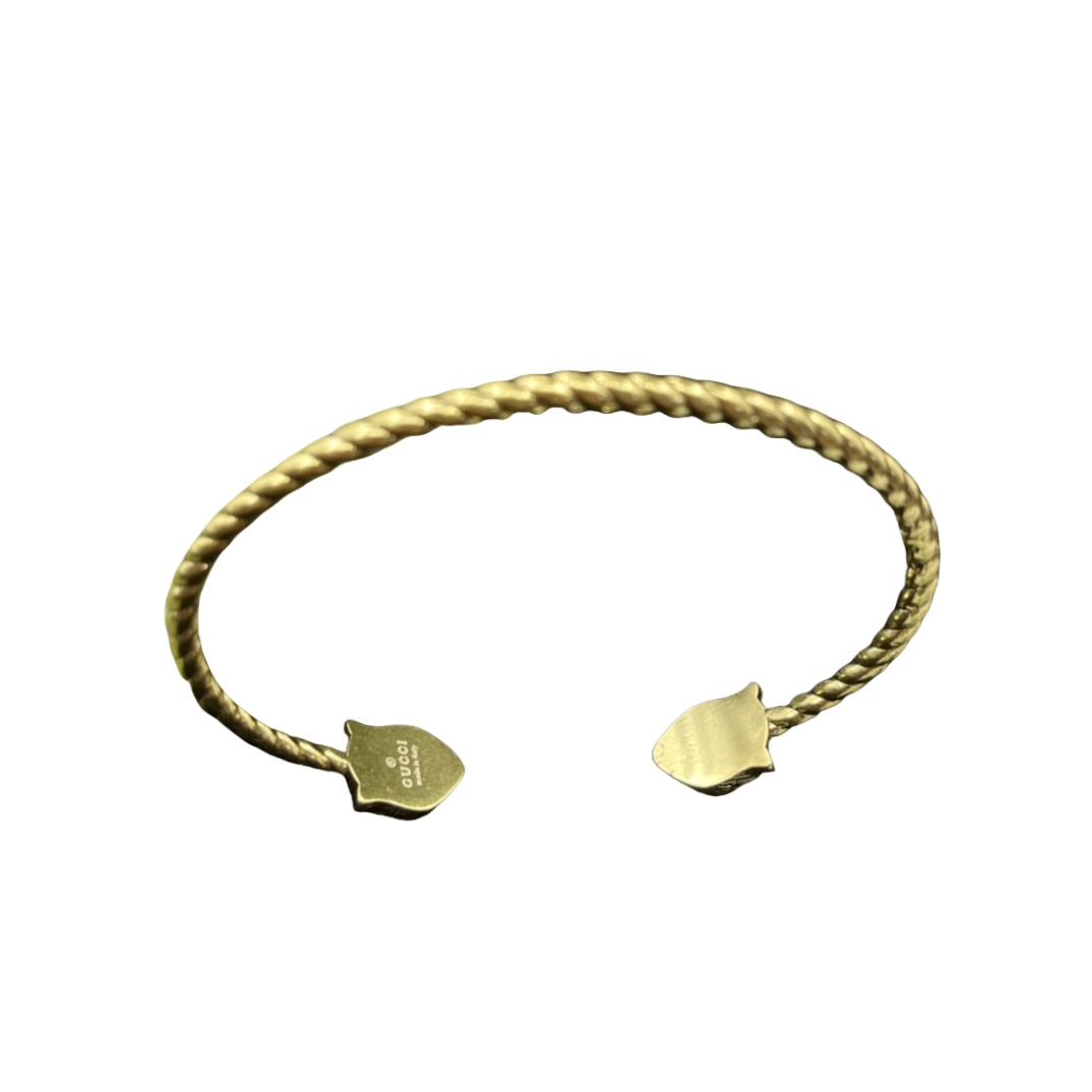 GGS028 GG tiger head bracelet cuff - ccjewelryacc