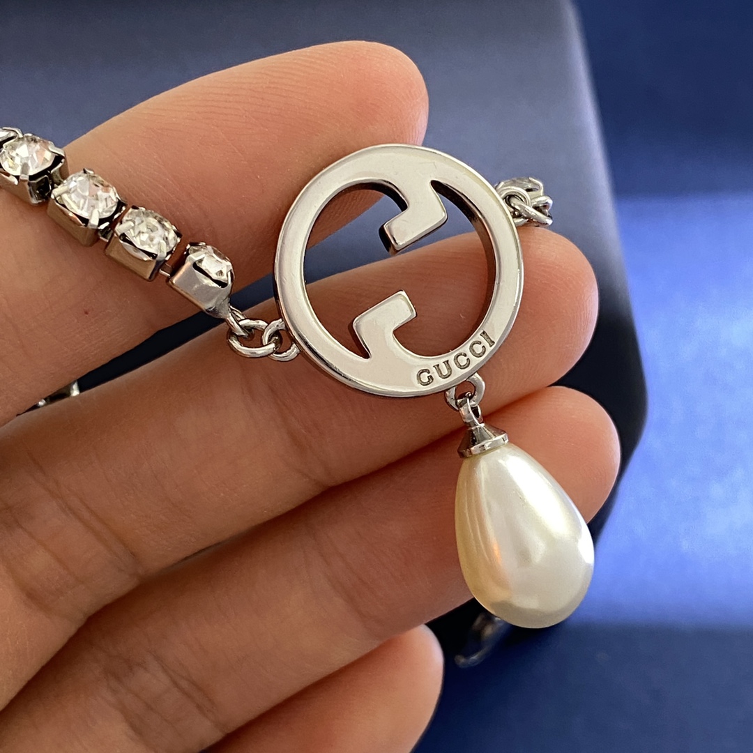 GGS005 GG Blondie crystal-embellished bracelet - ccjewelryacc