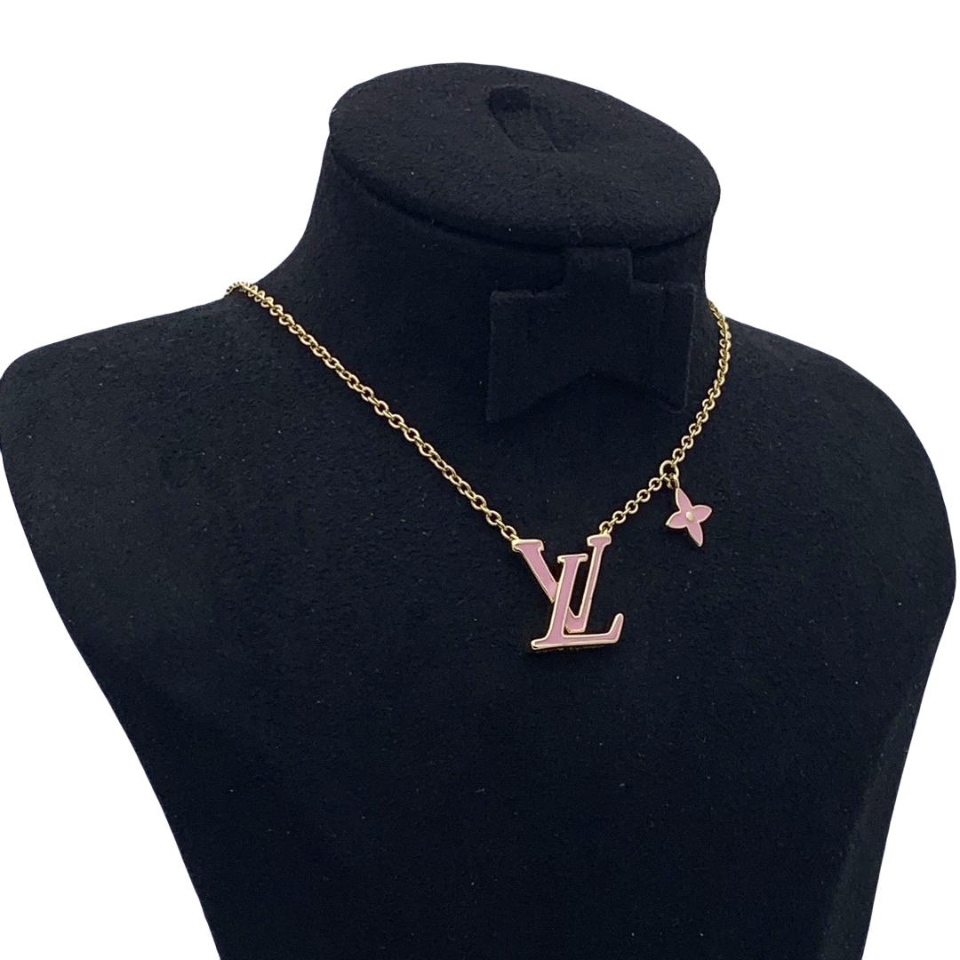 LVN034 VL ICONIC Enamel necklace - ccjewelryacc