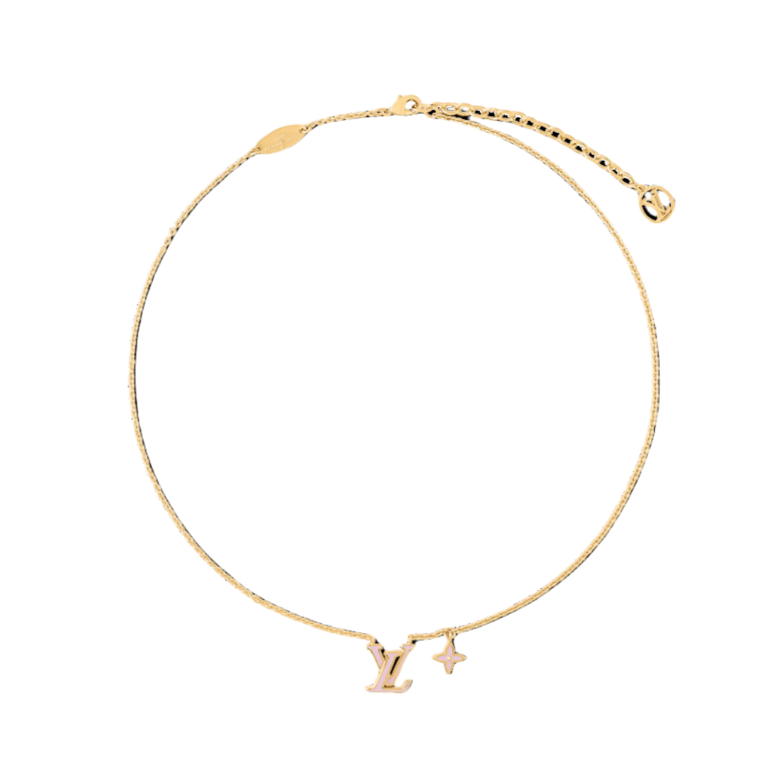 LVN034 VL ICONIC Enamel necklace - ccjewelryacc