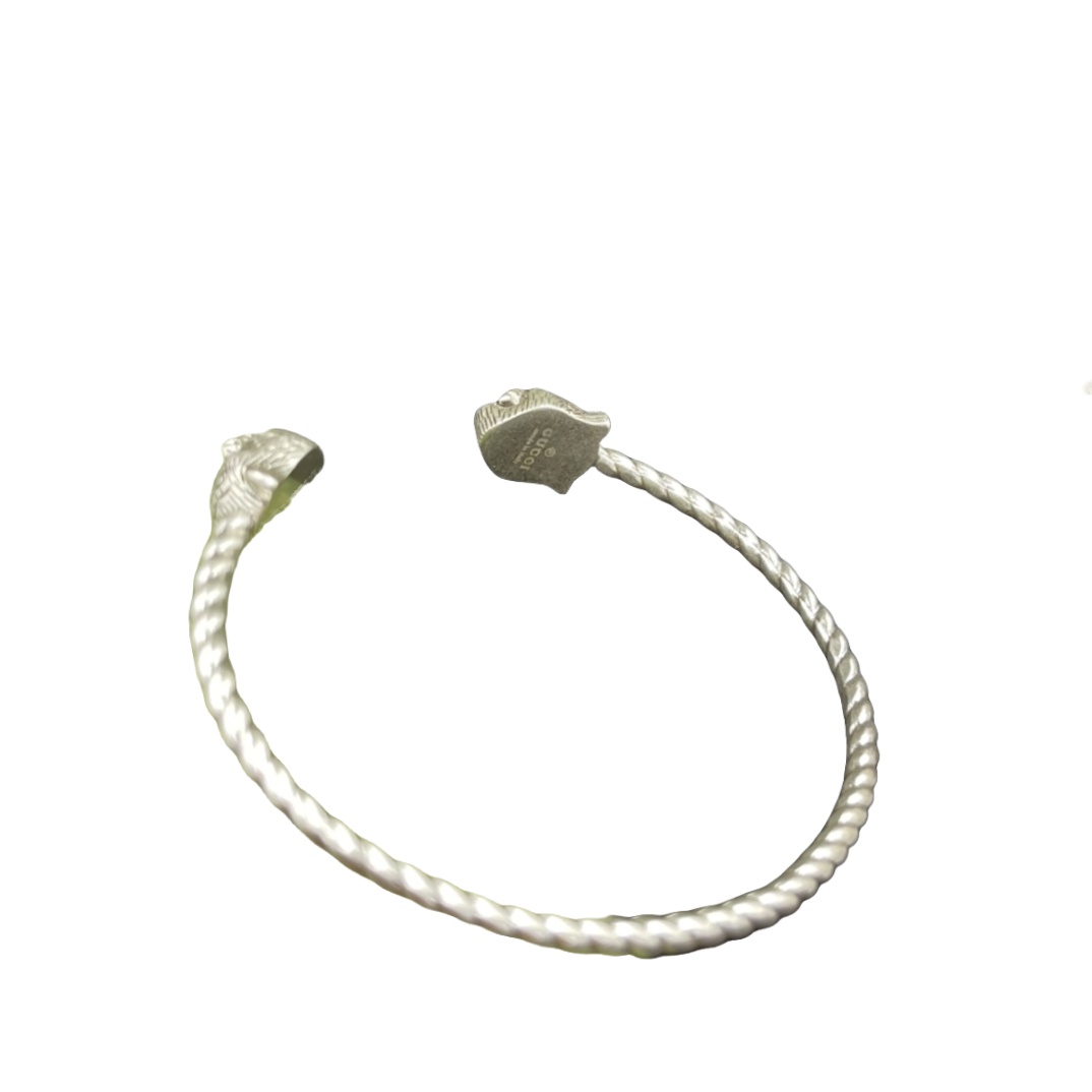 GGS028 GG tiger head bracelet cuff - ccjewelryacc