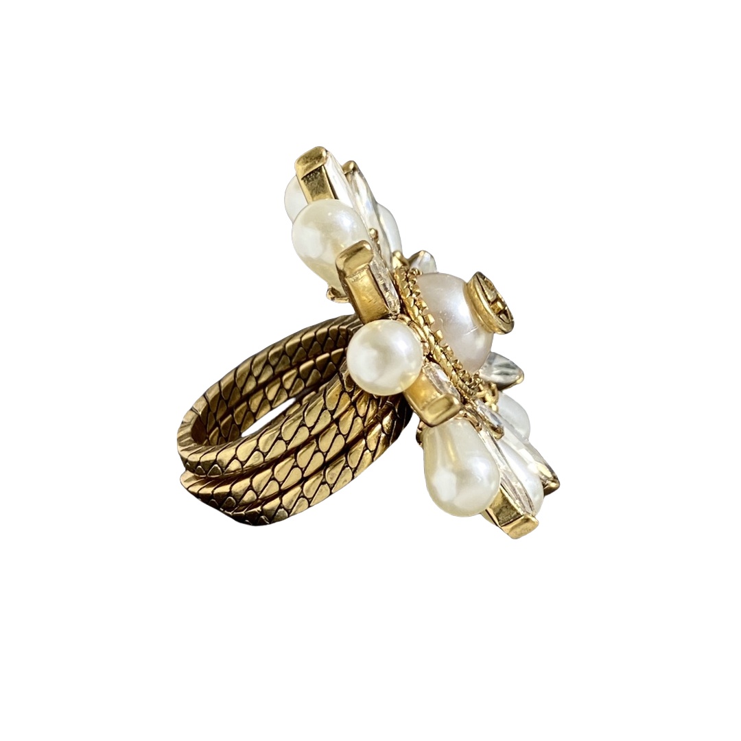 GGR013 GG LOVE Parade sunflower ring - ccjewelryacc