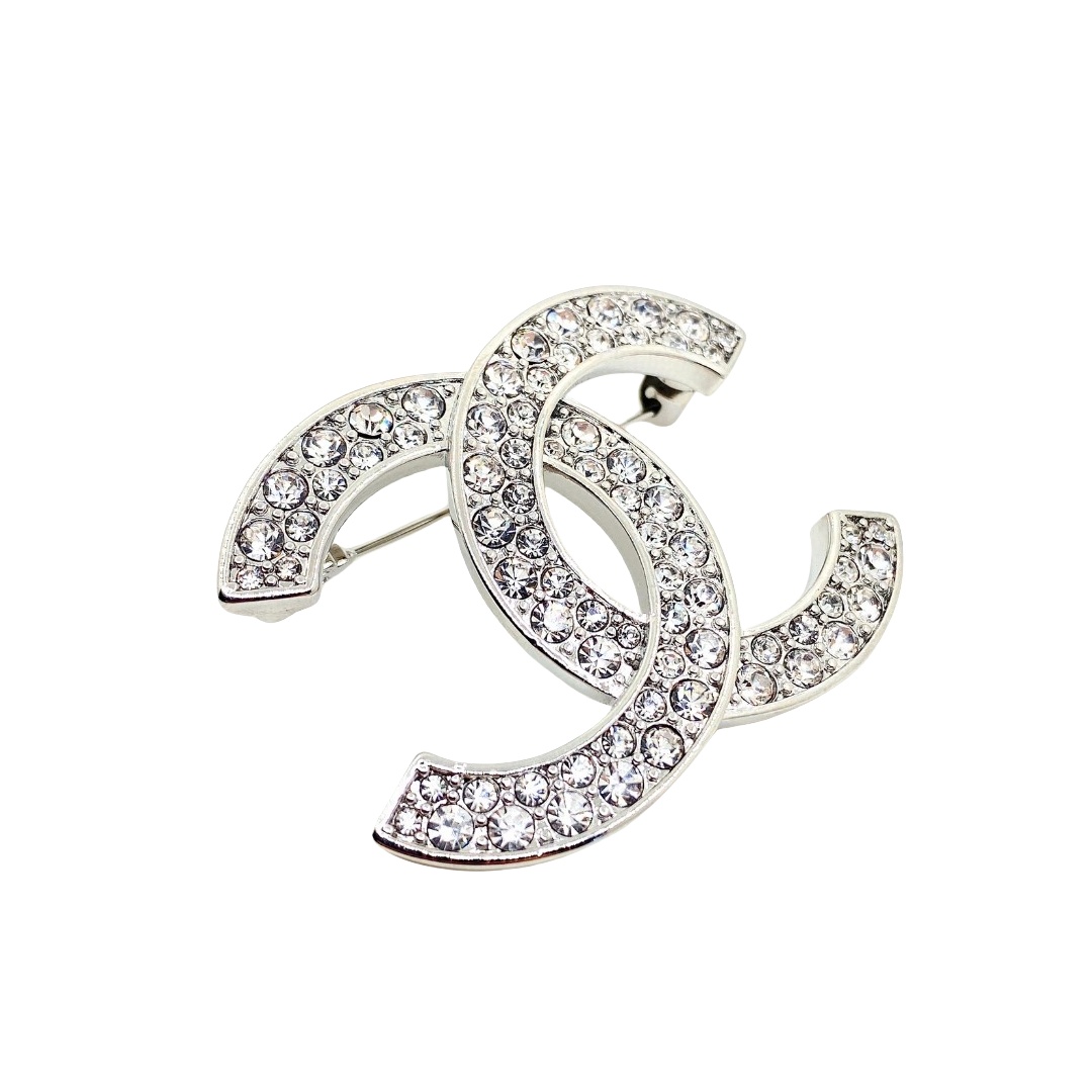 BCB017 CC rhinestone brooch - ccjewelryacc
