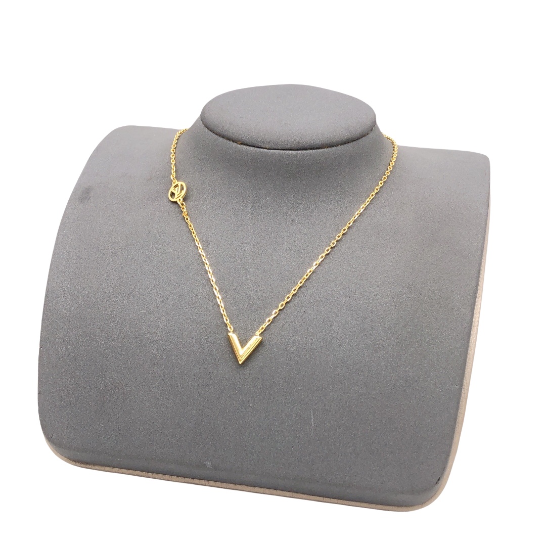 LVN074 LOUIS V pendant Necklaces Women's - ccjewelryacc